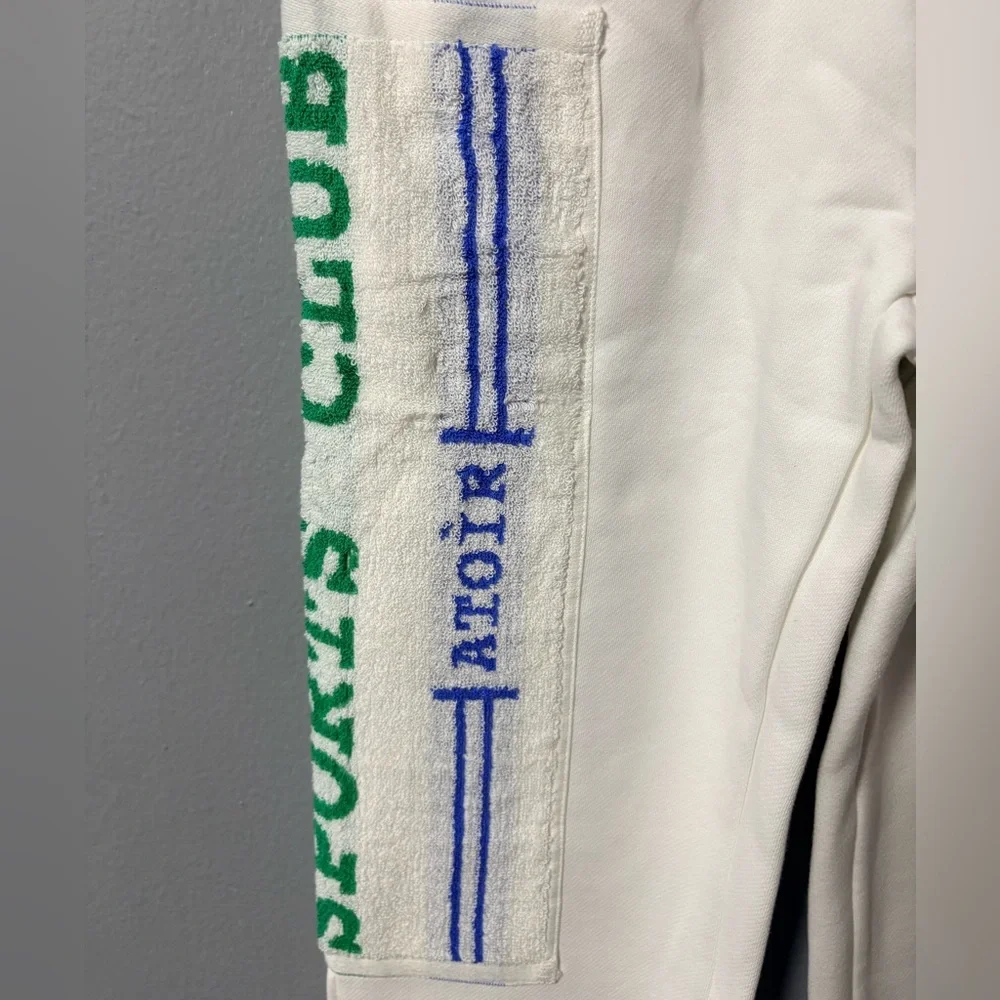 NWT Atoir Sports Club Trackpant in White. Size US 2